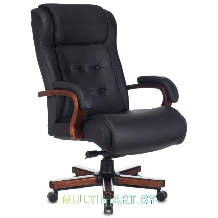 Компьютерное кресло Бюрократ T-9926WALNUT (черный)
